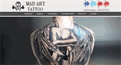 Desktop Screenshot of madarttattoo.com